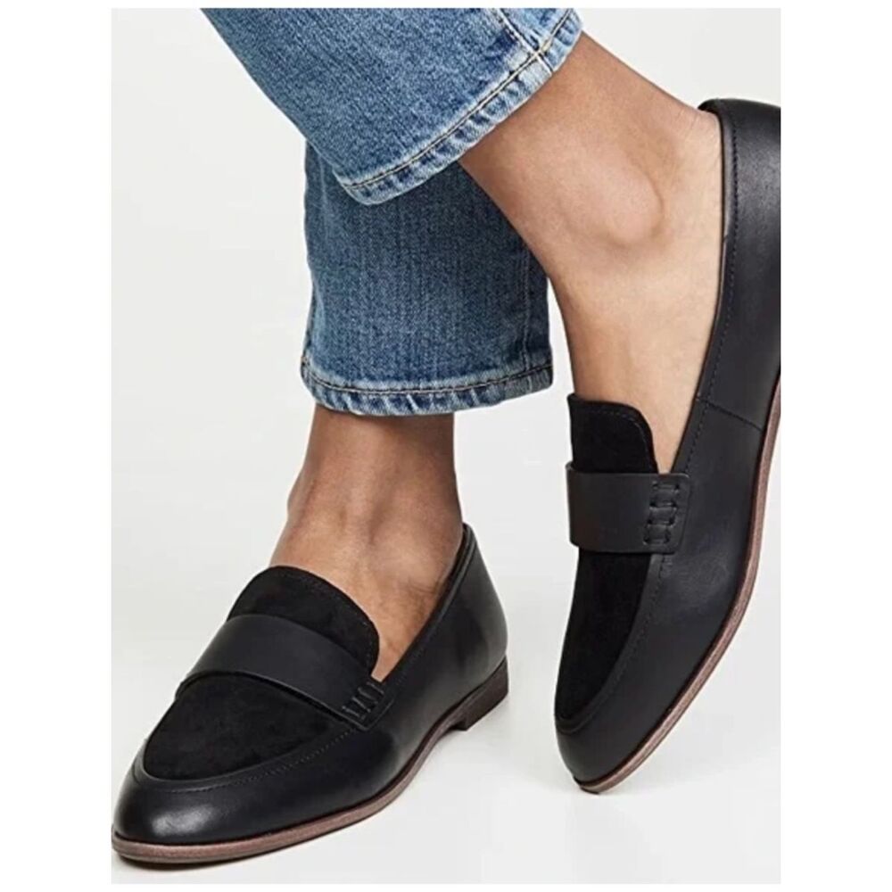 Madewell The Alex Loafer in Leather and Suede